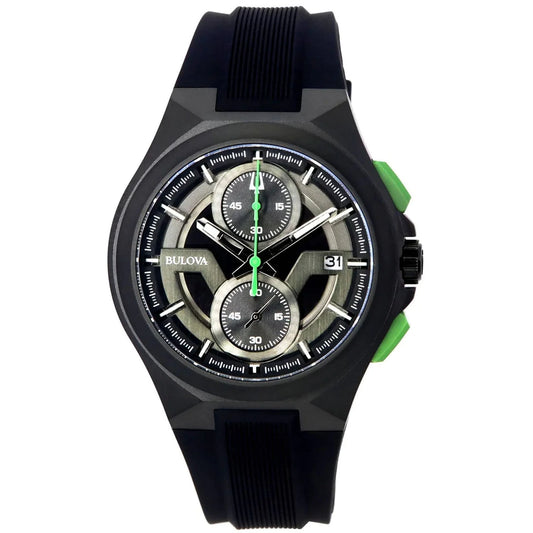 Men'S Maquina Black Dial Watch - 98B381