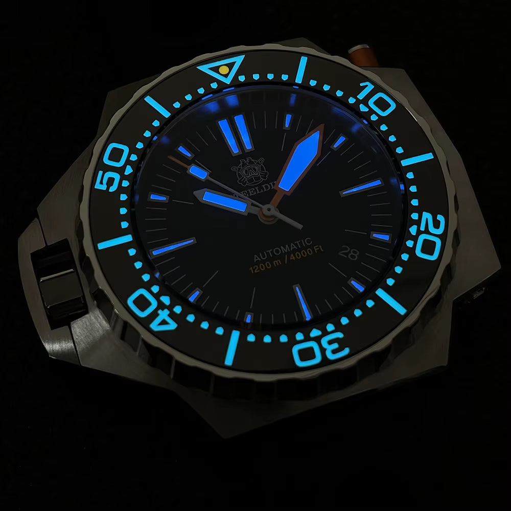 Proplof SD1969 V3 New Design 1200M Waterproof NH35 Automatic Oversize Mens Dive Watch